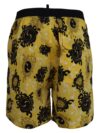 Costume de baie Dsquared² cu imprimeu galben - imagine 3