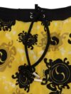 Costume de baie Dsquared² cu imprimeu galben - imagine 4
