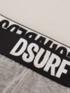 Dsquared² Chiloți Eleganți Gri din Bumbac Elastic - imagine 2