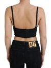 Top corset bustier Dolce & Gabbana cu imprimeu leopard - imagine 3