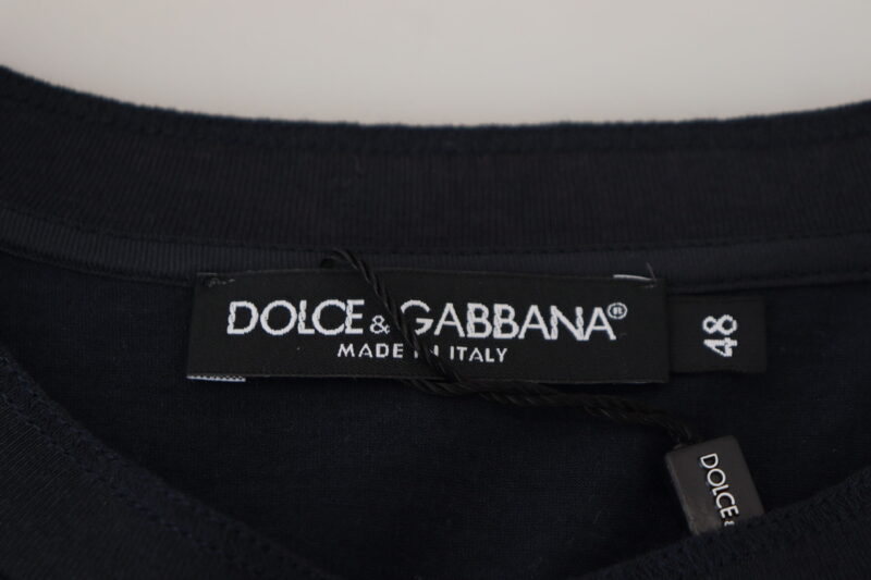 Pulover Elegant din Amestec de Bumbac și Mătase Dolce & Gabbana - imagine 7