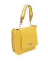Baldinini Trend Geantă de umăr elegantă galbenă cu detalii aurii - imagine 2