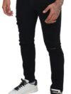 Jeans Dolce & Gabbana Negri Tăiați Slim Fit - imagine 4