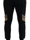 Pantaloni Jogger Eleganți Negri Dolce & Gabbana pentru Bărbatul Modern - imagine 3