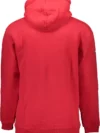 Hanorac cu glugă roz Superdry cu broderie - imagine 2