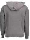U.S. POLO ASSN. Hanorac cu fermoar gri brodat - imagine 2
