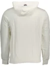 U.S. POLO ASSN. Hanorac alb din bumbac cu glugă - imagine 2