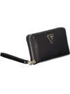 Portofel Elegant Guess Jeans Negru din Polietilenă cu Buzunar pentru Monede - imagine 3