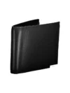 Portofel din piele neagră elegantă Calvin Klein cu blocare RFID - imagine 3