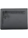 Calvin Klein Portofel elegant negru pentru carduri cu buzunar pentru monede - imagine 2