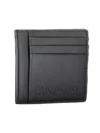 Calvin Klein Portofel elegant negru pentru carduri cu buzunar pentru monede - imagine 3