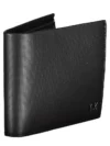 Portofel din piele neagră elegantă Calvin Klein cu blocare RFID - imagine 3