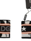 Dolce & Gabbana Elegant Wool-Cashmere DG Queen Wrist Wrap - imagine 2