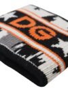 Dolce & Gabbana Elegant Wool-Cashmere DG Queen Wrist Wrap - imagine 4