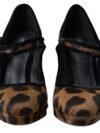 Dolce & Gabbana Pantofi cu toc leopard eleganți pentru sofisticare chic - imagine 6
