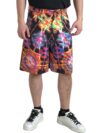 Shorts Bermuda Multicolori Dolce & Gabbana - imagine 3