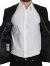 Dolce & Gabbana Sacou Elegant Slim Fit din Lână Neagră - imagine 7