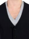 Costume National Vest Casual din Lână Neagră - imagine 5