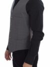 Vesta Elegantă Slim Fit Gri Dolce & Gabbana - imagine 4
