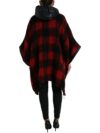 Jachetă Poncho Elegantă Dolce & Gabbana cu Carouri Buffalo - imagine 3