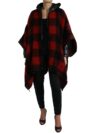 Jachetă Poncho Elegantă Dolce & Gabbana cu Carouri Buffalo - imagine 7