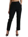 Dolce & Gabbana Pantaloni eleganți din lână cu talie înaltă - imagine 2