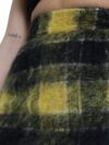 Fustă mini Dolce & Gabbana cu talie înaltă, imprimeu tartan, căptușită cu mătase - imagine 4