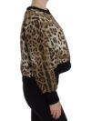 Dolce & Gabbana Pulover scurt elegant cu imprimeu leopard - imagine 4