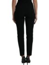 Dolce & Gabbana Pantaloni din lână eleganți cu talie înaltă și croială conică - imagine 3