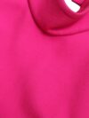 Dolce & Gabbana Top din lână roz cu guler înalt fără mâneci - imagine 3