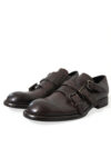 Dolce & Gabbana Pantofi eleganți din piele cu trei catarame - imagine 3