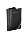 Portofel din piele neagră elegant Tommy Hilfiger cu detalii contrastante - imagine 3