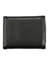 Portofel dublu spațiat negru Tommy Hilfiger cu logo - imagine 2