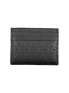 Calvin Klein Portofel de carduri elegant negru cu detalii contrastante - imagine 2