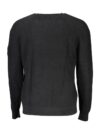 Pulover Elegant Negru din Lână Calvin Klein – Cu Mâneci Lungi și Guler Rotund - imagine 2