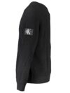 Pulover Elegant Negru din Lână Calvin Klein – Cu Mâneci Lungi și Guler Rotund - imagine 3