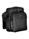 Geantă de umăr elegantă Calvin Klein neagră cu detalii contrastante - imagine 3