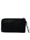 Pouch Dolce & Gabbana din nylon și piele neagră - imagine 3