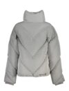 K-WAY Jachetă Elegantă Gri cu Mâneci Lungi - imagine 2