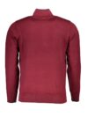 Pulover Elegant U.S. Grand Polo cu Fermuar la Gât și Detalii Brodate - imagine 2