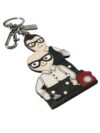 Dolce & Gabbana Breloc elegant din piele multicolor - imagine 4