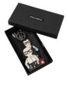 Dolce & Gabbana Breloc elegant din piele multicolor - imagine 5