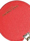 Breloc elegant Dolce & Gabbana din piele roșie cu accente aurii - imagine 4