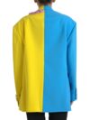 Palton trench multicolor Dolce & Gabbana - imagine 3