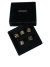 Set de 5 inele ROYAL din alamă cu email Dolce & Gabbana - imagine 7