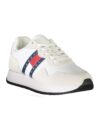 Adidași Tommy Hilfiger din poliester alb - imagine 2