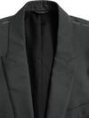 Dolce & Gabbana Palton Blazer din Lână Gri cu Un Rând de Nasturi - imagine 6