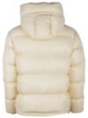 Jachetă Puffer Elegantă Centogrammi Crem - imagine 2