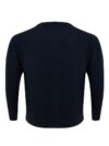 FERRANTE Pulover Elegant din Lână Albastru pentru Bărbați - imagine 2