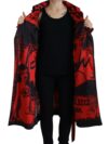 Palton Desigual cu guler și imprimeu roșu DSQUARED2 - imagine 6